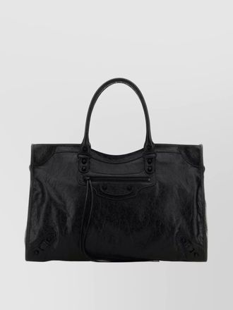 Balenciaga le city large leather shoulder bag