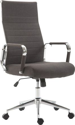 Clp Silla De Oficina Kolumbus En Tela Gris Oscuro