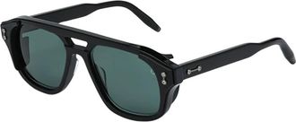 Akoni Phoenix Aviator Zonnebril - unisex - Accessoires - Zwart - Maat: 55 MM