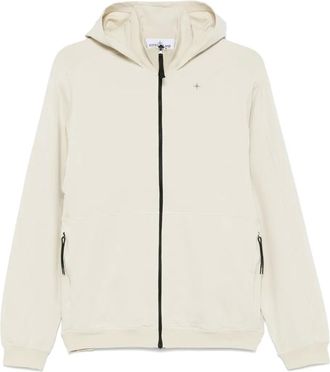 Stone Island Felpa con cappuccio e motivo Compass - Toni neutri