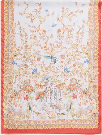 Etro Flora and Fauna Silk Scarf