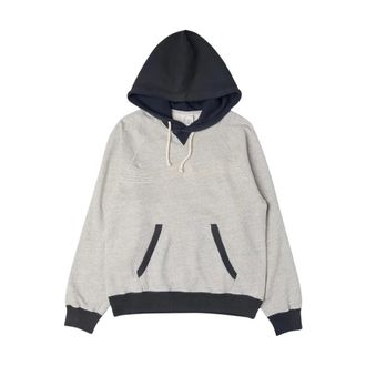Nudie Jeans Hoodies & sweatvesten, Heren, Grijs, L, Katoen, Gunde Hoodie Embo Wave