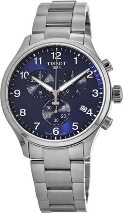 Tissot Chrono XL Classic Blue Dial Stainless Steel Mens Watch T116.617.11.047.01