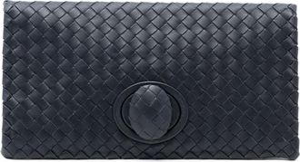 Bottega Veneta Pre-owned Bottega Veneta Nappa Intrecciato Turn Lock Clutch Ladies B08T2GDW4RCDB36H