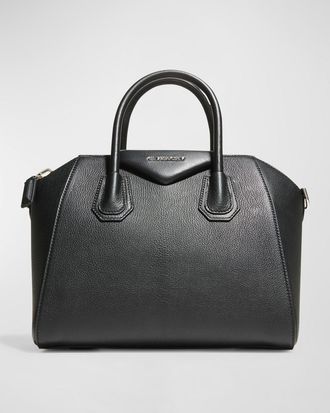 Givenchy Antigona Small Top Handle Bag in Grained Leather