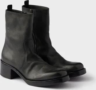 Prada Leather booties