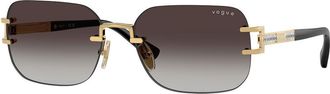 Vogue Eyewear VO4367SB 280/8G Womens Sunglasses Gold Size 58