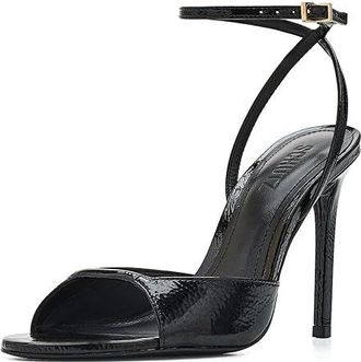 Schutz Arlette High Womens Heels Black : 10.5 M, Leather
