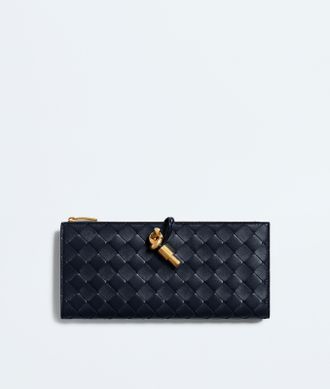 Bottega Veneta Andiamo Wallet Organiser - Blue - Woman - U