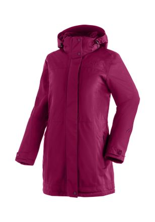 Maier Sports Winterjacke MAIER SPORTS Lisa 2.1, Damen, Gr. 48, pink (magenta), 100% Polyester, Jacken Winterjacke, Damen Mantel, atmungsaktiver Wintermantel, wasse