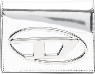 Diesel Silver Leather Wallet