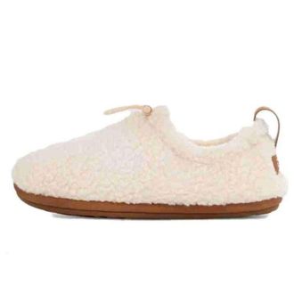 UGG (WMNS) UGG Plushy Slipper Natural Chestnut 1143952-NCTN