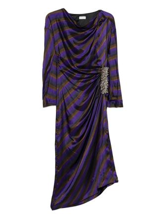 Dries Van Noten Didi Emb 2256 W.W. Kleid Pur