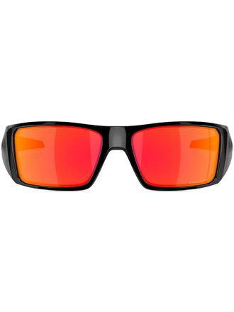 Oakley Occhiali da sole Heliostat squadrati - Nero