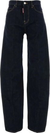 Dsquared2 Jeans a gamba ampia - Blu
