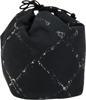 Chanel Pre-owned Mini Bags, female, Black, Size: ONE SIZE Pre-owned Nylon Mini Bag
