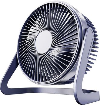 OEM Ventilador De Escritorio Usb Peque&ntilde;o De 5 Pulgadas, Mini Ventilador El&eacute;ctrico Silencioso Para Escritorio, Ventilador El&eacute;ctrico De Escritorio, Azul