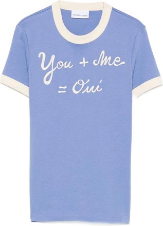 Maison Labiche Embroidered-detail Cotton T-shirt