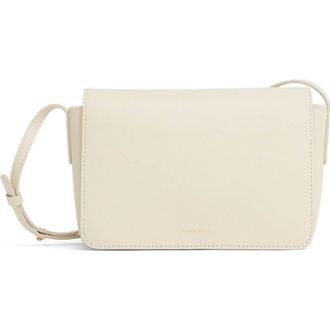 Mansur Gavriel Clio Leather Shoulder Bag in Jasmine at Nordstrom