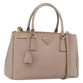 Prada Pre-owned Handbags, female, Pink, Size: ONE SIZE Pre-owned Vintage Hand Bag