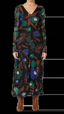 Cleobella Halsey Ankle Dress In Mariposa