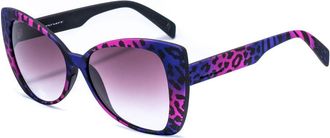Italia Independent Purple Acetate Womens Sunglasses