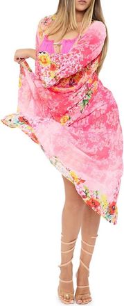 Ranee’s Pink Floral Duster at Nordstrom Rack