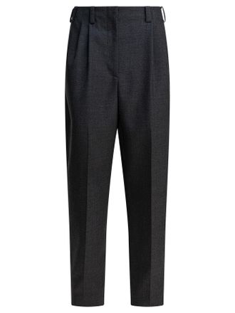 Givenchy Womens Wool Tailored Pants - Dark Grey - Size EU 38 (Womens)