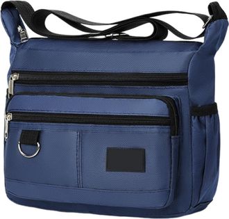 Generic Men Single Shoulder Bag - Waterproof Multi Pocket Sling Backpack, Practical Travel Bag for Short Trips, Everyday Chest Pack for Outdoor Activities, Ur