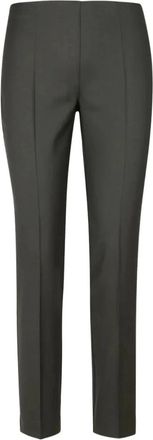 P.A.R.O.S.H. Liliuxy Broeken - Dames - Slim Fit Broeken - Grijs - XS - Wol - Broeken