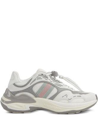 Gucci 2 0 lace-up sneakers - White