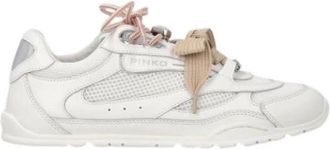 Pinko Pinko, Schoenen, Dames, Wit, 37 EU, Sneakers