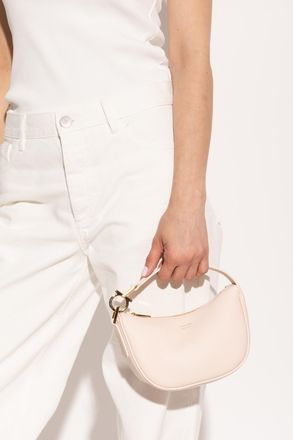 Ferragamo Leather Handbag, Womens, Pink