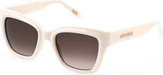 Just Cavalli Brown Gradient Square Unisex Sunglasses SJC148 0CC3 52