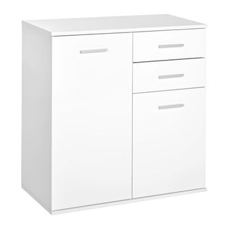 HOMCOM Armario 71x35x76 cm blanco
