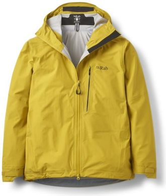 RAB Firewall Alpine Jacket Regenjacke f&uuml;r Herren | gelb