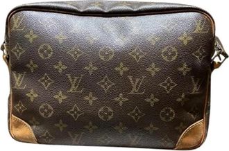 Louis Vuitton Pre-owned Nile Monogram Schoudertas - Dames - Vintage Schoudertas - Bruin - ONE Size - Vintage
