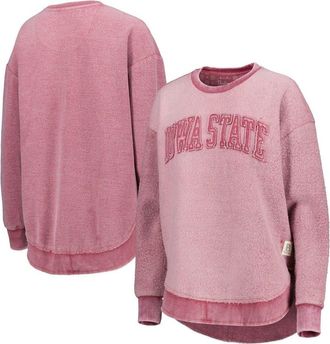 Pressbox Womens Pressbox Cardinal Iowa State Cyclones Ponchoville Pullover Sweatshirt at Nordstrom, Size Small