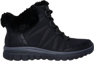 Skechers Womens Graceful Slip In Boot In Black