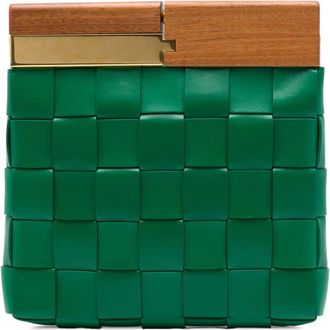Bottega Veneta Pre-owned Bottega Veneta Lambskin Maxi Intrecciato The Snap Clutch Ladies DUSJ84B5E0TDPVH7