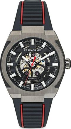 Ferragamo Orologio Supreme Skeleton 43mm - Nero