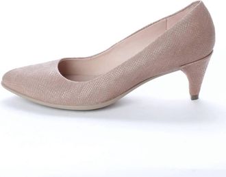 Ecco Womens Shape 45 Pointy Sleek Heels In Dune
