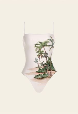 Agua Bendita Durazno Arena One piece in Ivory at Nordstrom, Size X-Small