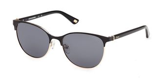 Skechers SE00167 Polarized 05D Womens Sunglasses Black Size 53