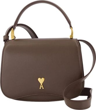 Ami Paris Paris Portemonnee - Dames - Handtassen - Bruin - ONE Size - Tassen