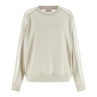 Brunello Cucinelli Mujer, Sudaderas, Beige, Talla: S
