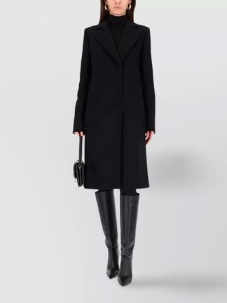 Sportmax knee length coat notched lapels