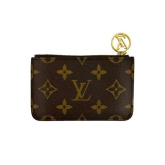 Louis Vuitton Pre-owned Wallets, female, Brown, Size: ONE SIZE Pre-owned Monogram Leather Card Case