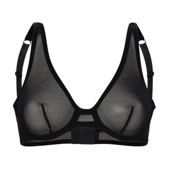 Wolford Reggiseno Bonded to Tulle Skin - - Underwear - Donna - Nero - 2B IT