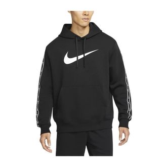 Nike Repeat Fleece Hoodie - male - Nike - Long Sleeve Training Tops - Black - S - Sport